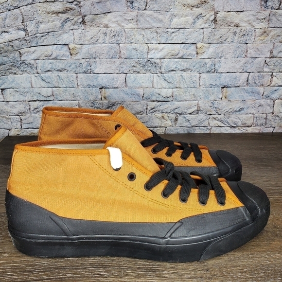 New Converse Jack Purcell Chukka Mid A$AP Nast Pumpkin Spice - Black - Picture 3 of 7